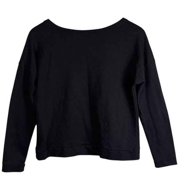 Troy Lee Designs Women’s Honda Sweatshirt Boat Neck Drop Shoulder Black Size M - Picture 2 of 7